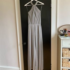 NWT Zara Italian Knit Halter Jumpsuit Size Small